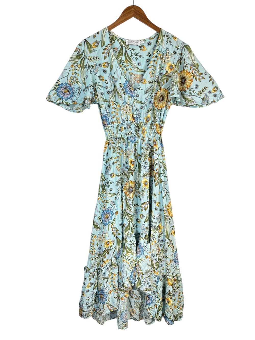 Petal & Pup Arabella Floral High-Low Dress Size 6 - Picture 2 of 6